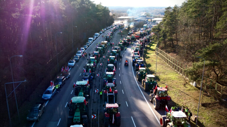 25 lutego: Jesteśmy z protestem rolników w Świecku.
